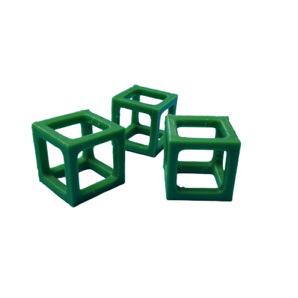 shrimp cubes (green) - 3 pieces